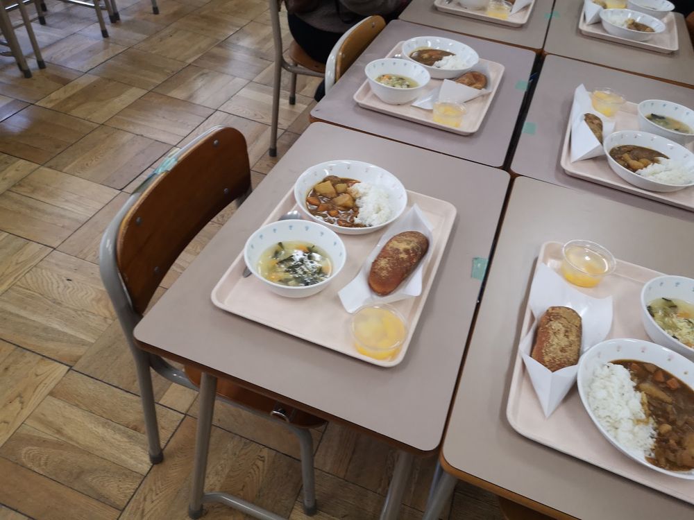 最後の給食